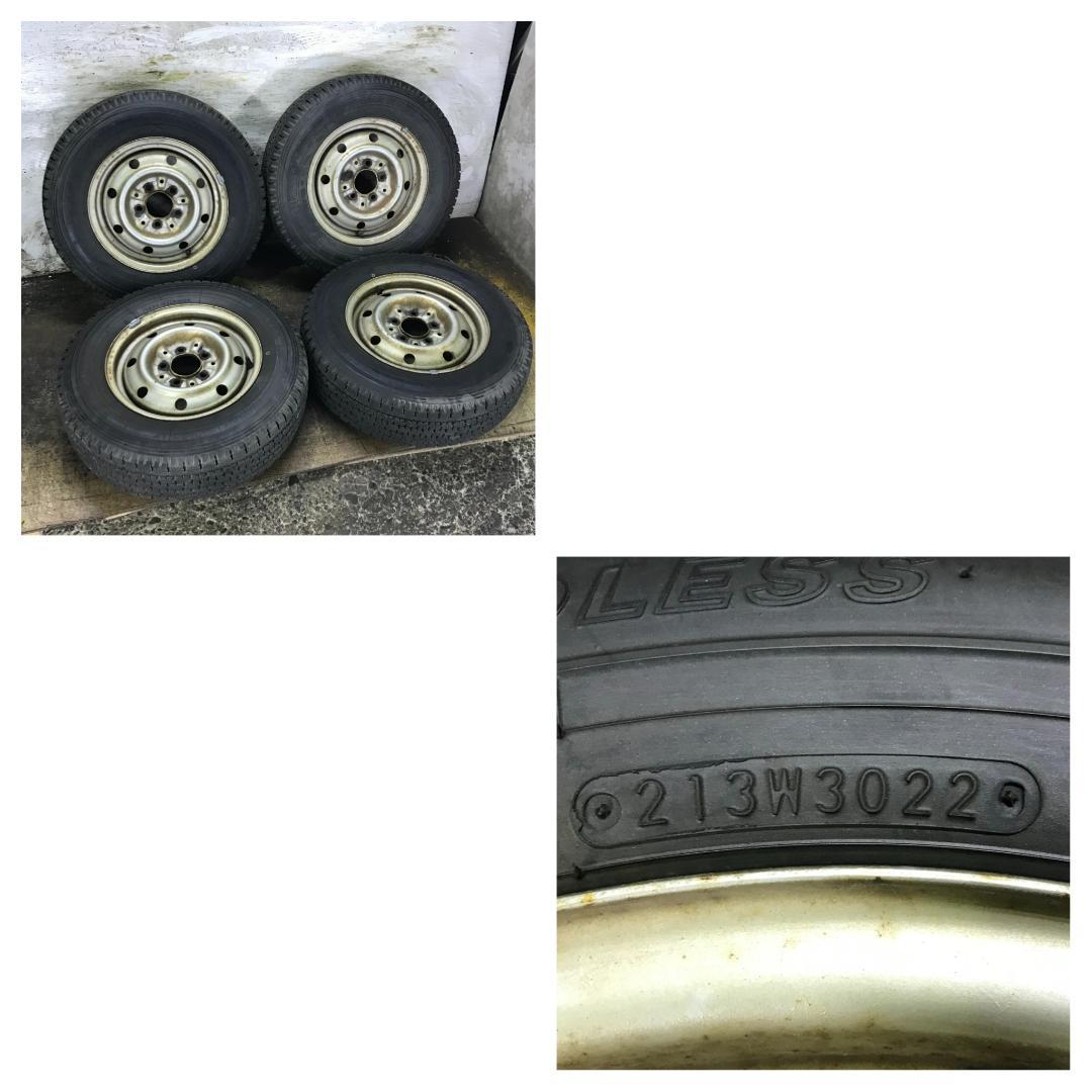 専用1 TOYO 175/80R14 LT PCD 114.3mm スタッドレス