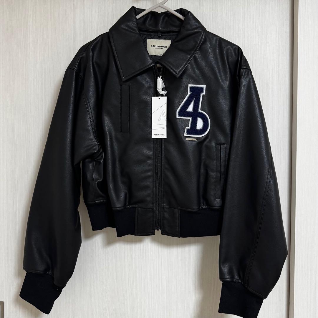abeundmor 2way フェイクレザーブルゾン しゅなたん - メルカリ