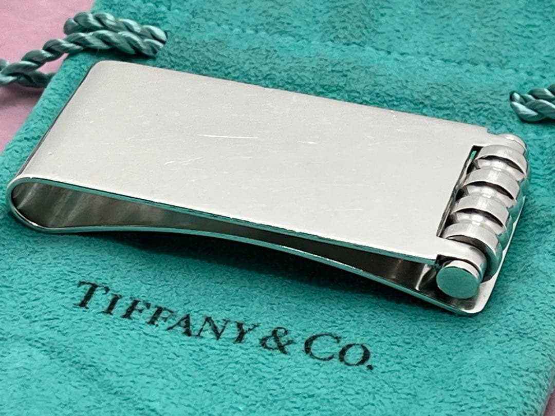 h292 超希少 ティファニー マネークリップ ローラー シルバー 925