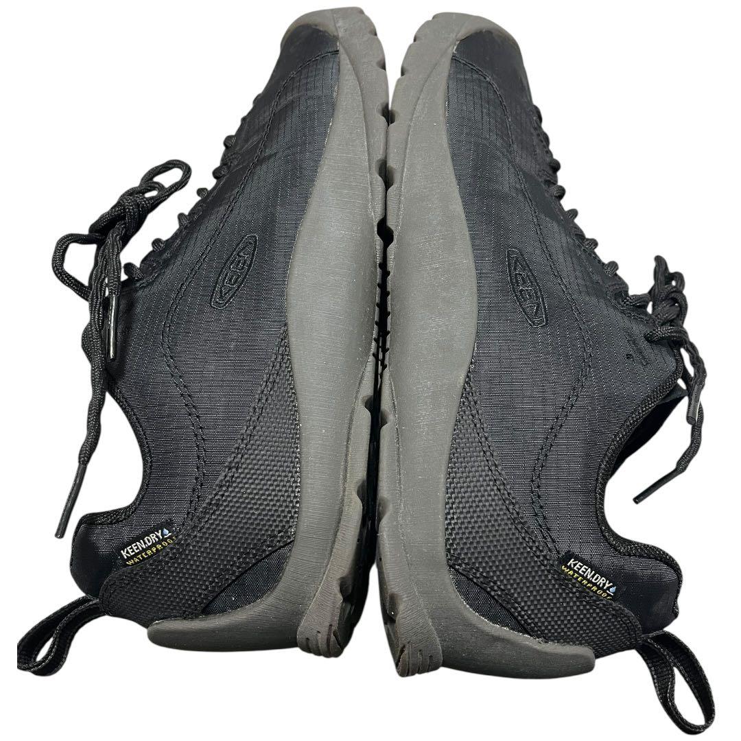 chi!様綺麗　キーン　ジャスパー ナイロン 防水　スニーカー　24.5cm 黒