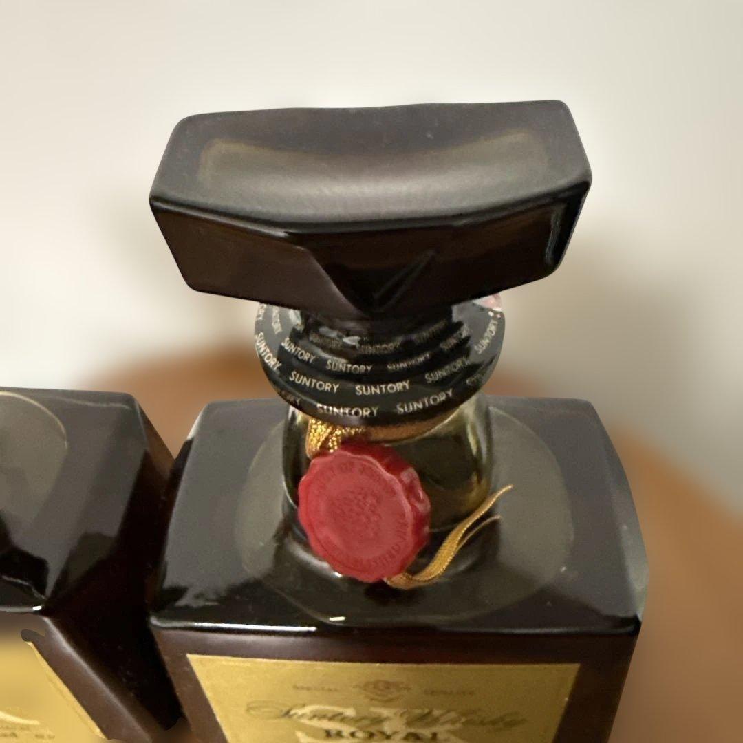 希少・山崎15年モルト】サントリー ローヤル SR 720ml 2本ギフト箱付