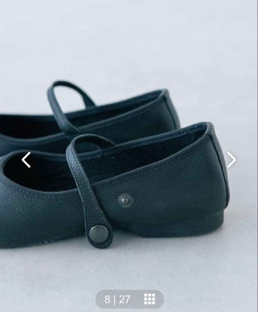 【新品】22.5CROWN｜レザーストラップジャズシューズ ワンストラップ