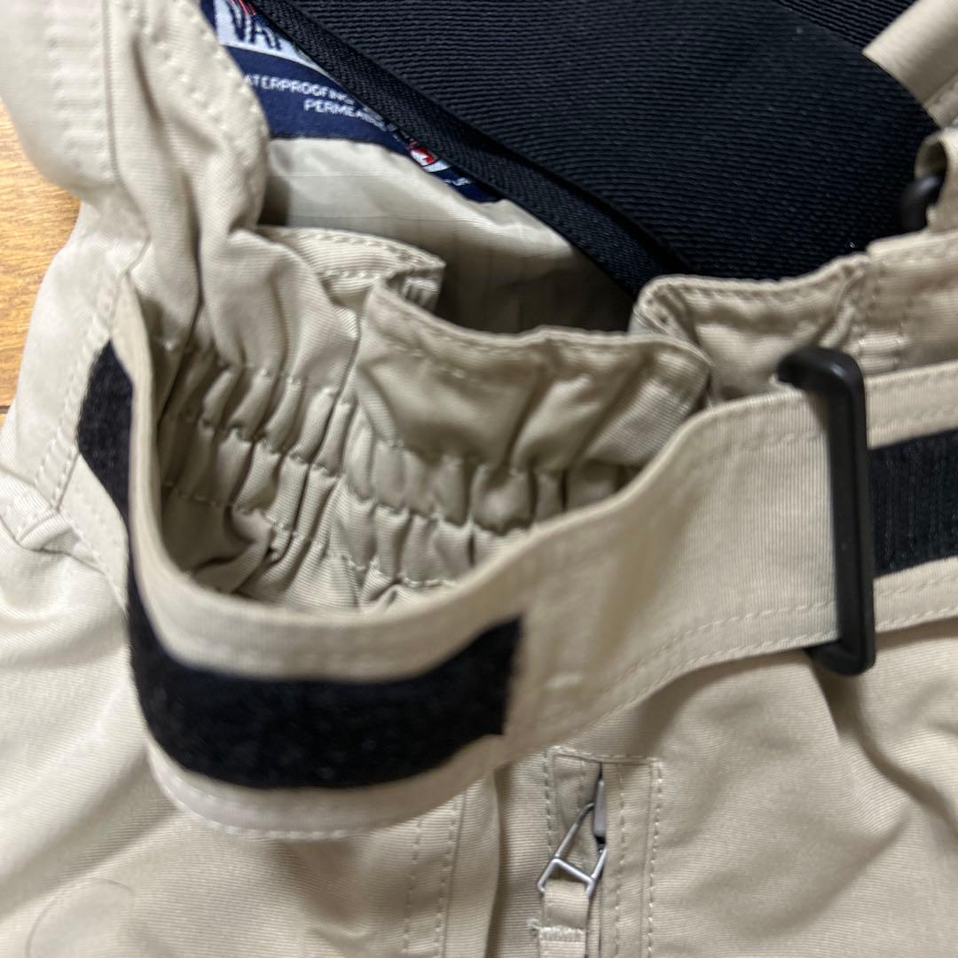 アシックス・minus twenty スノボ スキーウェア メンズ ベージュ