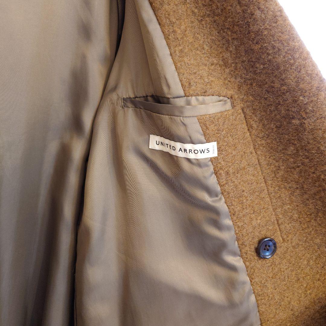 UNITED ARROWS ユナイテッドアローズ ダブルブレストガウンコート S
