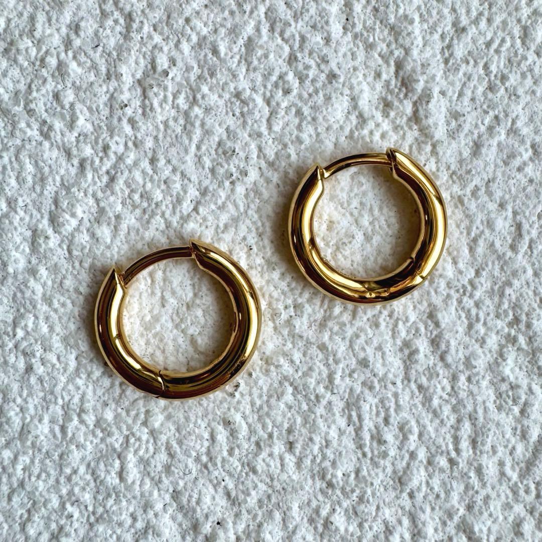 TOM WOOD トムウッド ゴールド Classic Hoop Small Classic Hoop Small Gold - Tom Wood Project Official Online Store