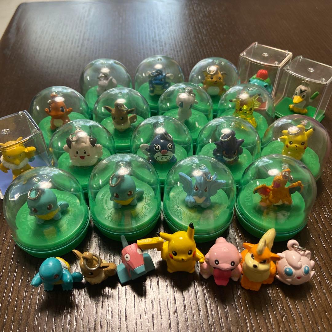 ポケモン 食玩 明治 チョコボール カプセルトイ フィギュア 25体セット
