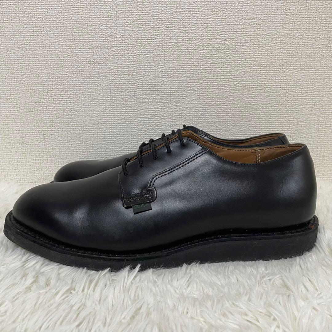 未使用級✨レッドウィング ポストマンシューズ 101 レザー ブラック