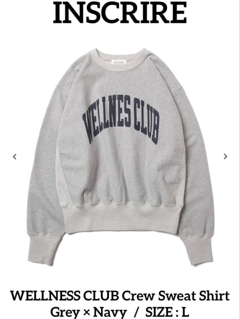 INSCRIRE WELLNESS CLUB Crew Sweat Shirt