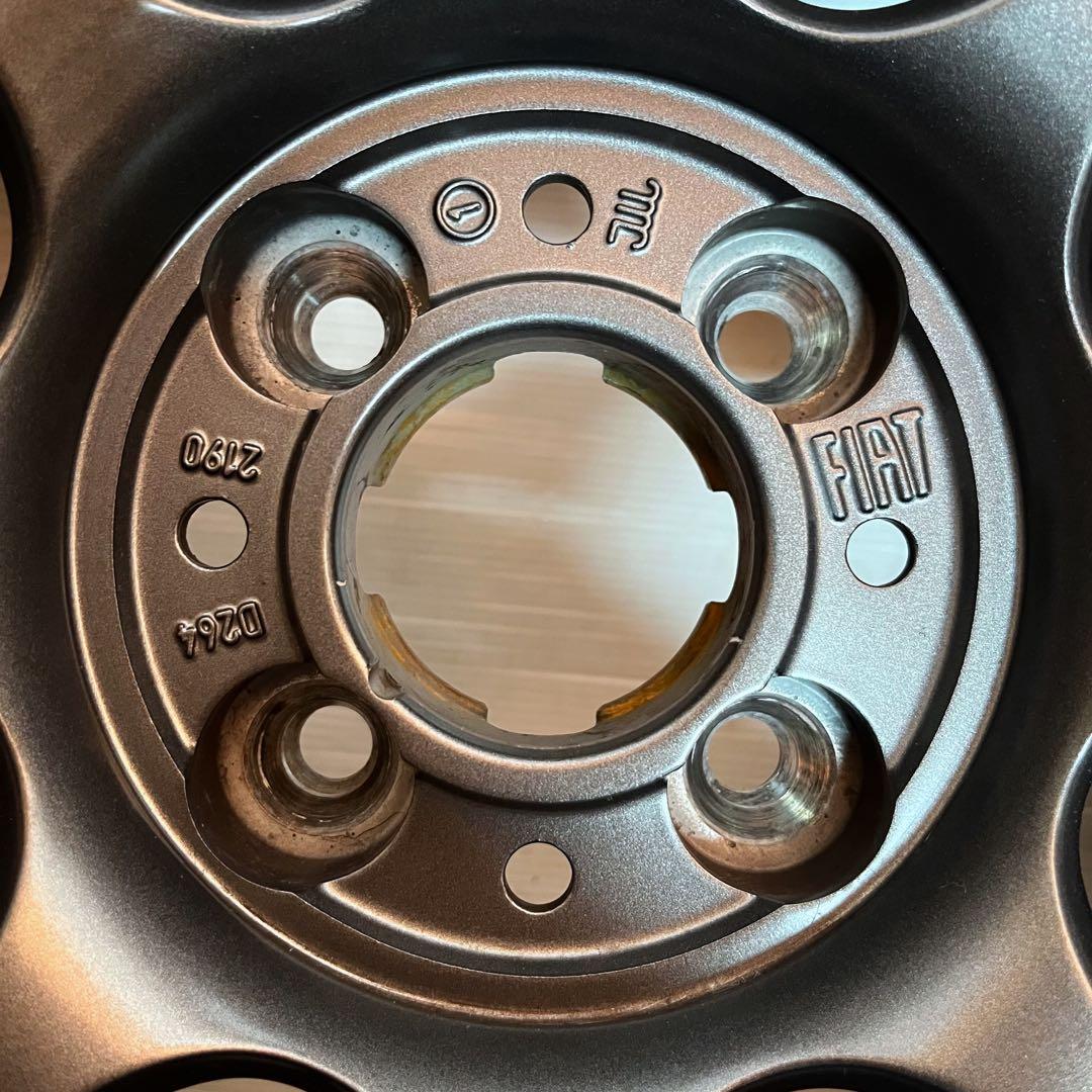 美品★アバルト595純正8スポーク★PCD98 6.5J+35★ABARTH★