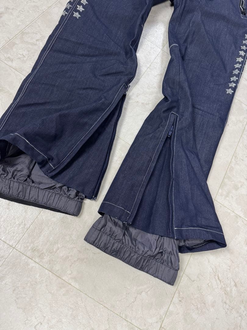 ZEXスワロフスキー】⭐️激レア 上衣M・下L スノーボードウェアセット