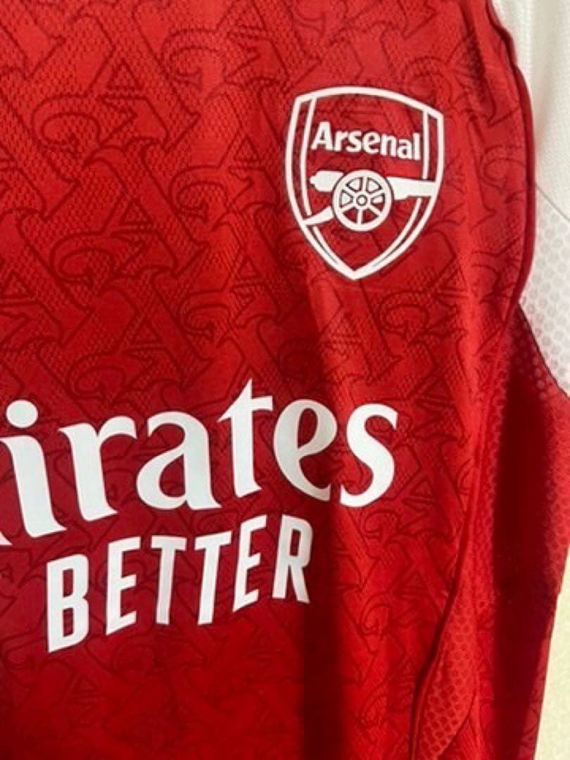 新品】アーセナル ウーデゴール 25/26 PL仕様 ユニフォーム 選手仕様の