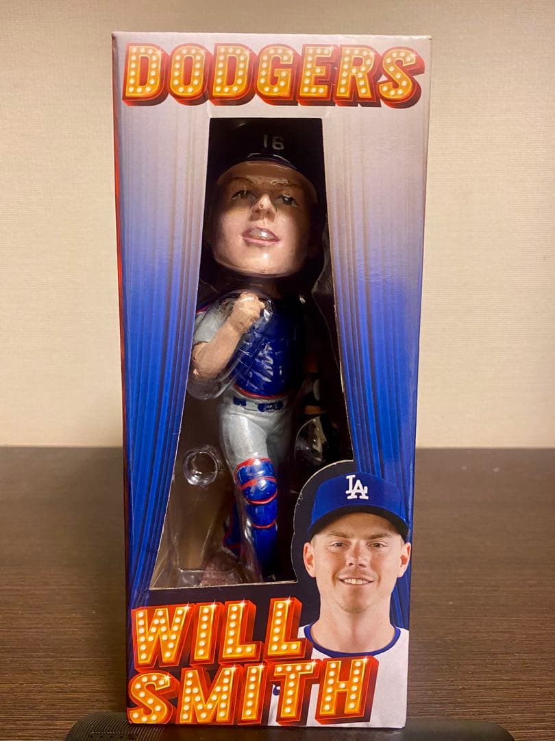 ロサンゼルスドジャース　ウィルスミス　　　ボブルヘッドヘッド ロサンゼルス ドジャース ウィルスミス捕手 ボブルヘッド - メルカリ
