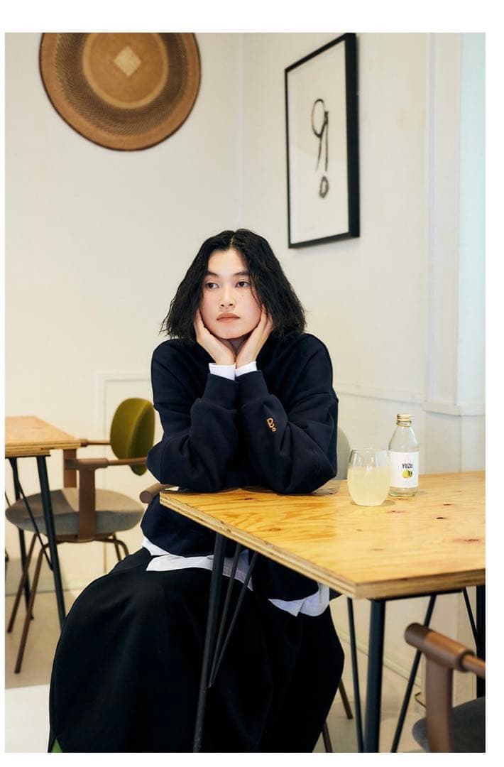 nagonstans ナゴンスタンス フロントベンツプルオーバー スウェット M