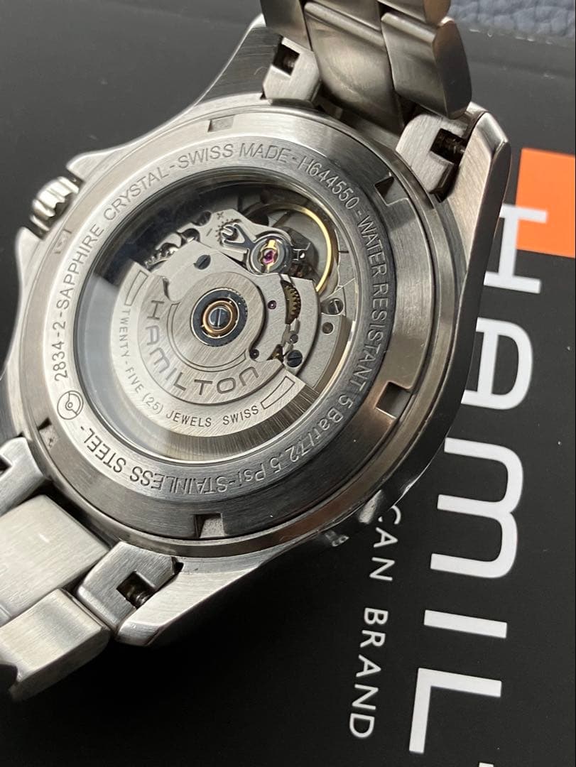 ハミルトン腕時計 カーキ キング デイデイト40mm H644550 mako78_n20061990974