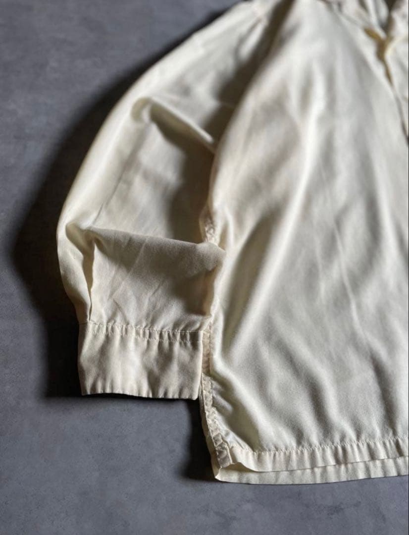 60s Penney's パジャマシャツ ピンクレーヨンネップ - メルカリ