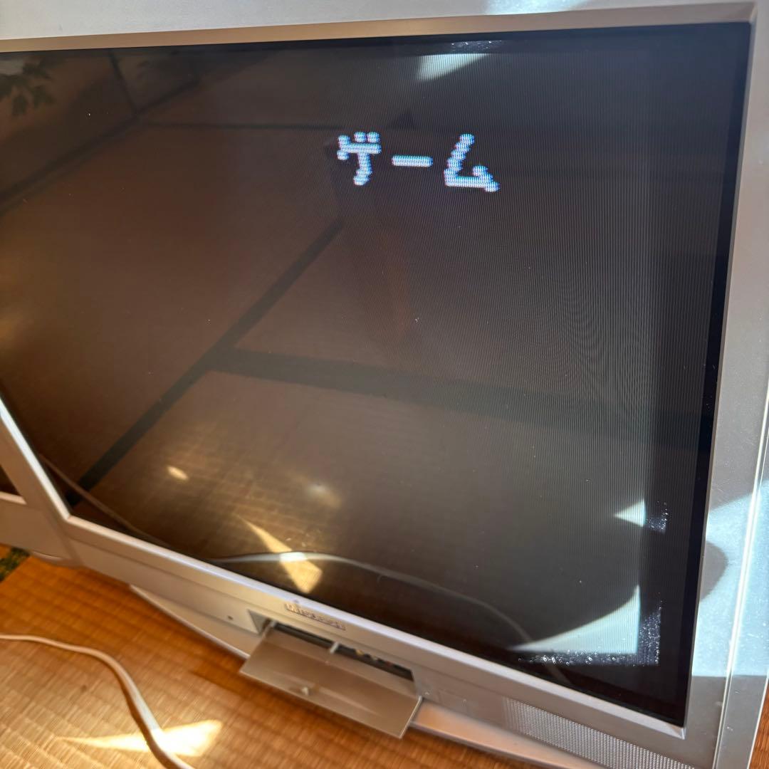 三菱 ブラウン管テレビ 29型 29T-D103 ☆ D1端子 レトロゲーム - メルカリ