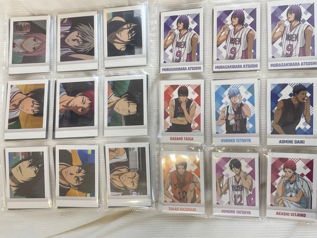 黒子のバスケ まとめ売り 紙類 クリアファイル アクスタなど 合計200点