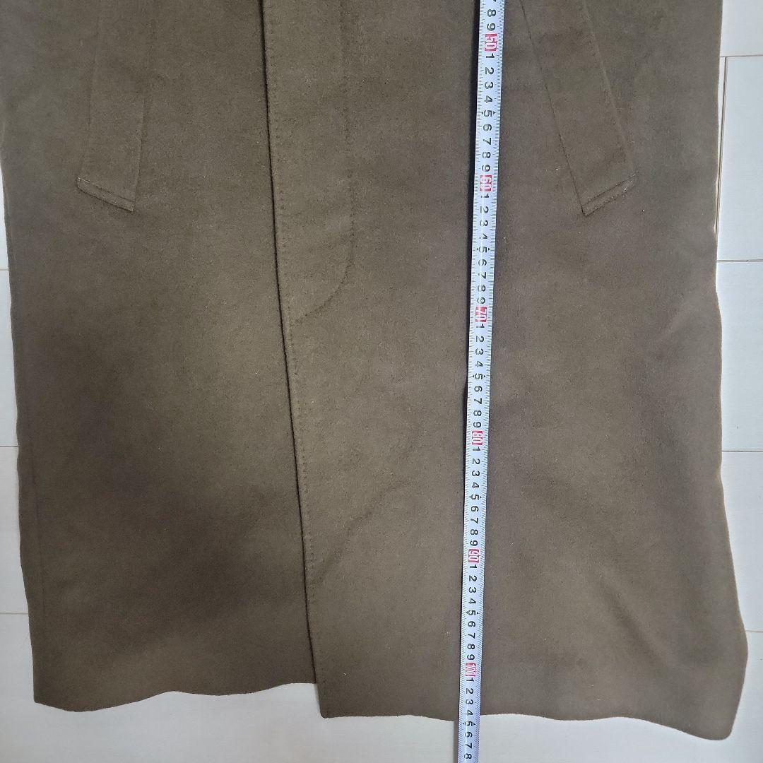 あまたろ様】BELLUMORE カシミヤ 100% ブラウン ステンカラー