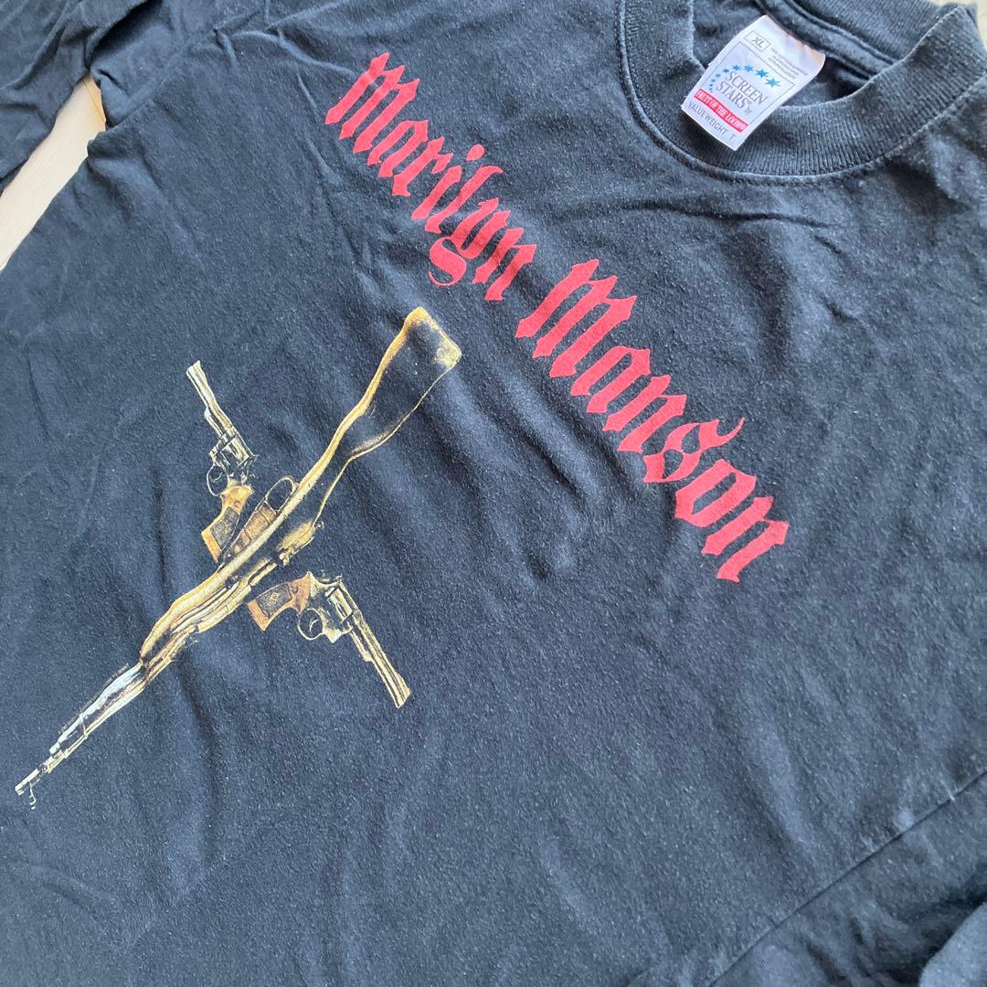 035 マリリンマンソン marilyn manson 2000年製 ロンT - メルカリ