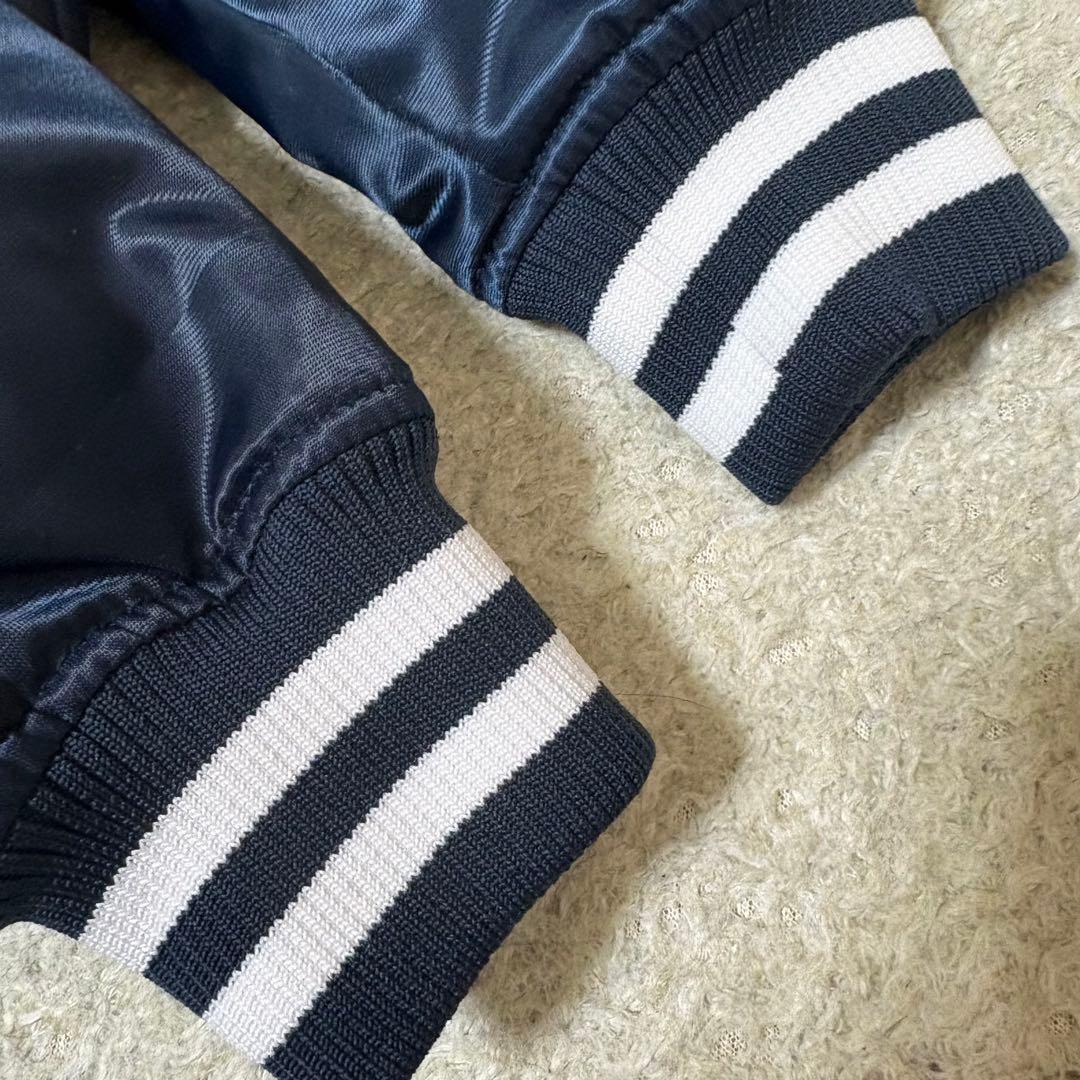 美品】majestic ニューヨーク ヤンキース スタジャン ネイビー M