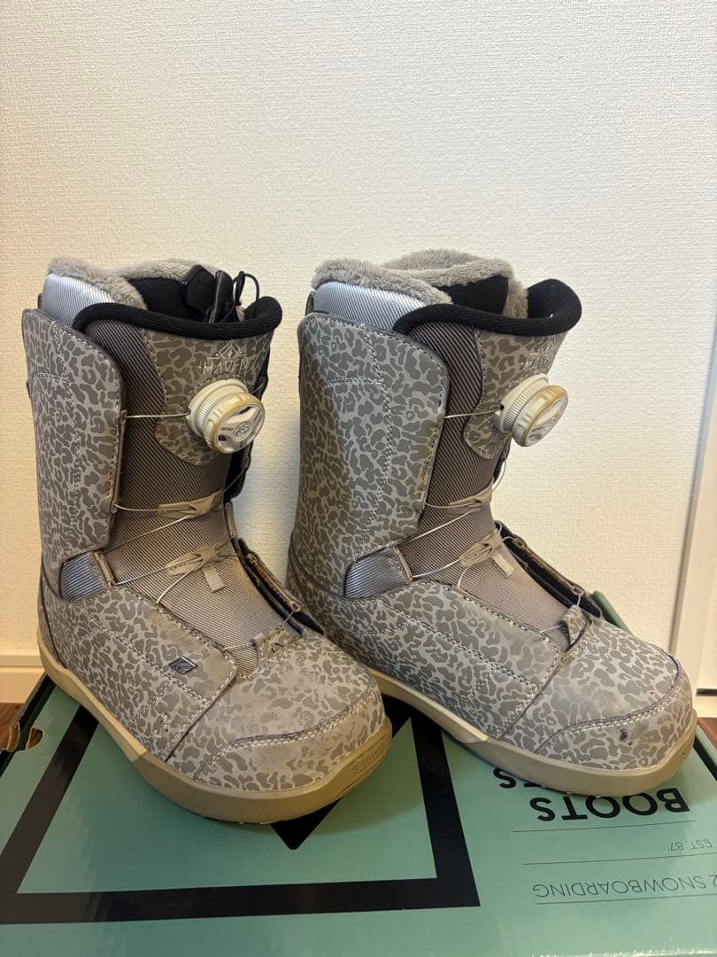 HAVEN スノーボードブーツ BOAシステム グレー K2 24.5 ケーツー 楽天市場】スノーボード ブーツ レディース BOA ダイヤル ダイアル式