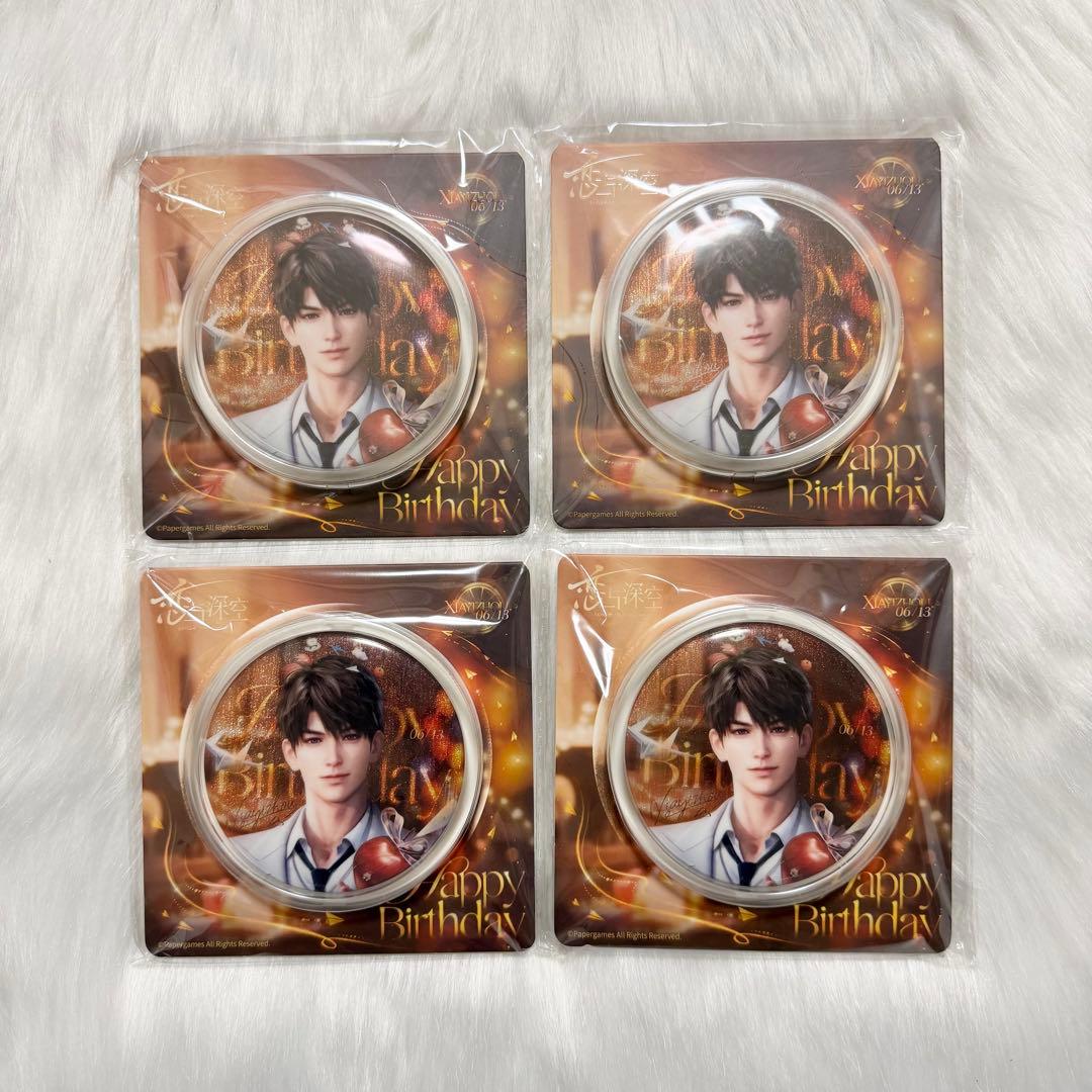 恋と深空 マヒル 誕生日 缶バッジ - メルカリ
