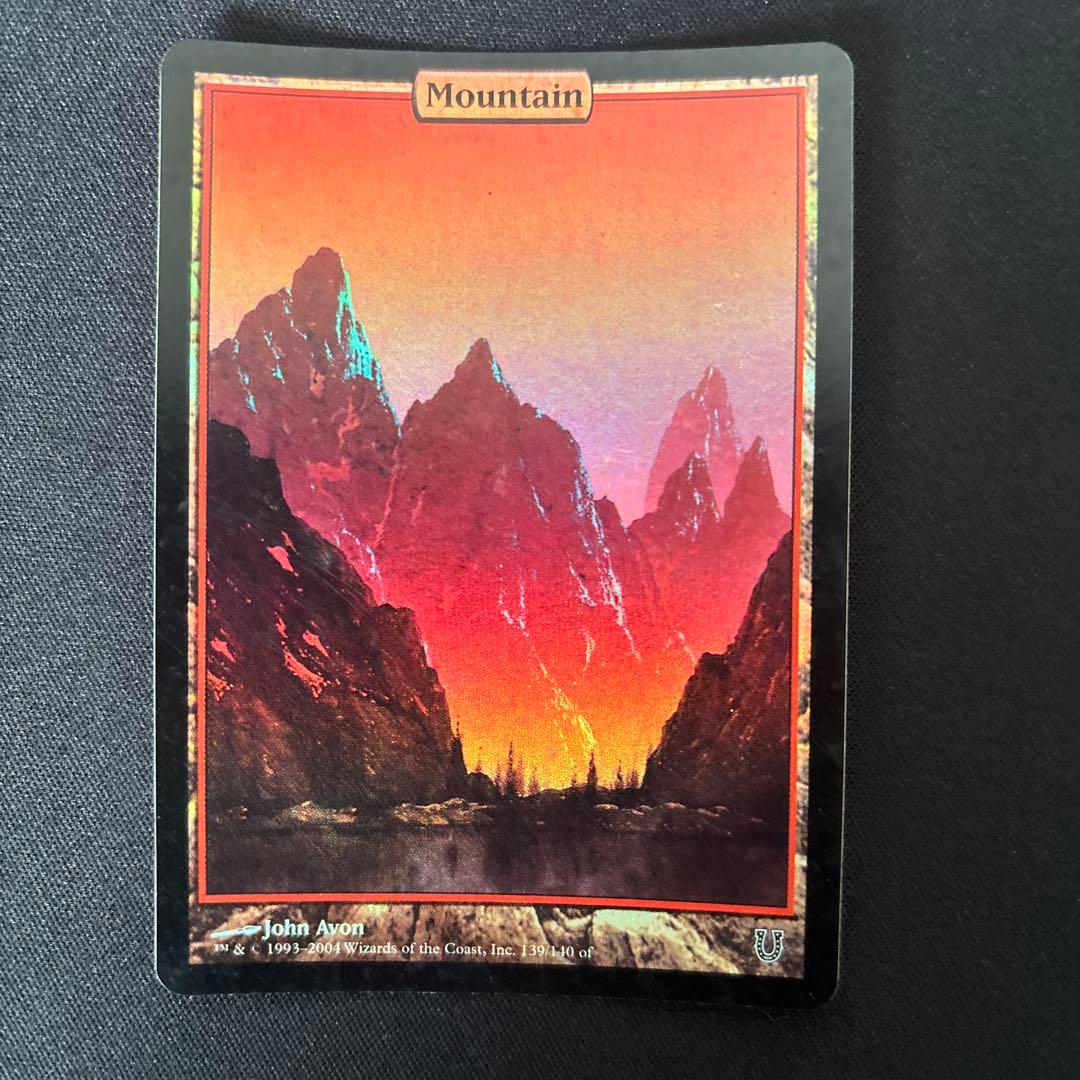 MTG アンヒンジド 山 foil 1枚 - メルカリ