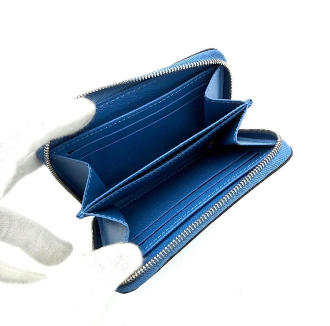 未使用 LOUIS VUITTON ジッピー コインパース アンディゴブルー - メルカリ