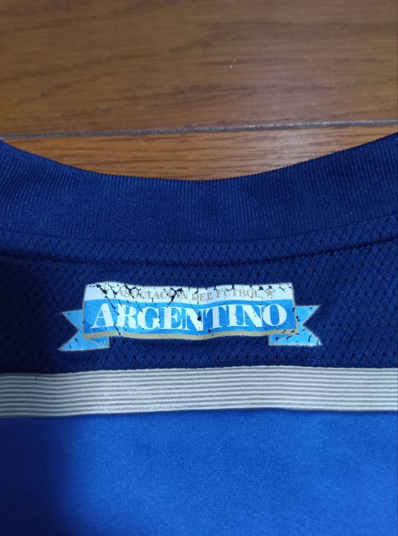 2014年 アルゼンチン代表 アウェイ メッシ 10番 正規品 当時物 - メルカリ