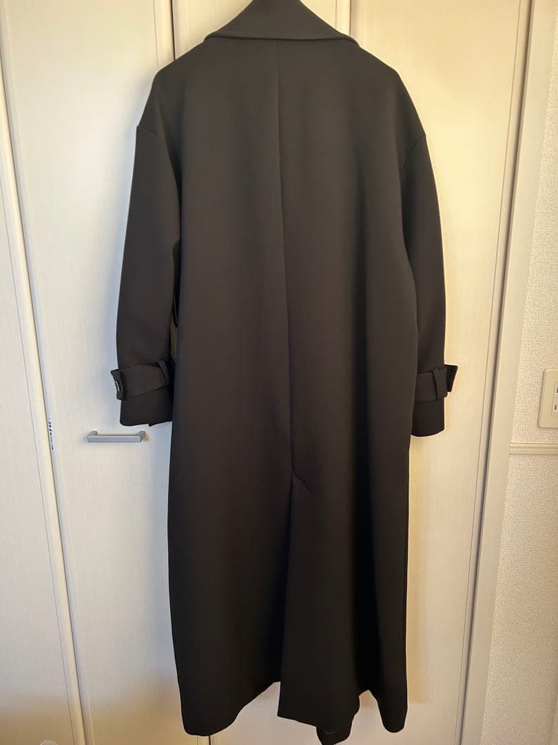 L'AUBE BLANC ローブブランWide belt Trench coat - メルカリ