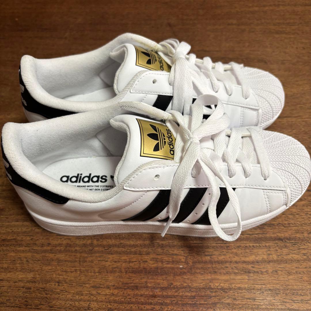 adidas スーパースター TD 25.5cm ホワイト ブラック