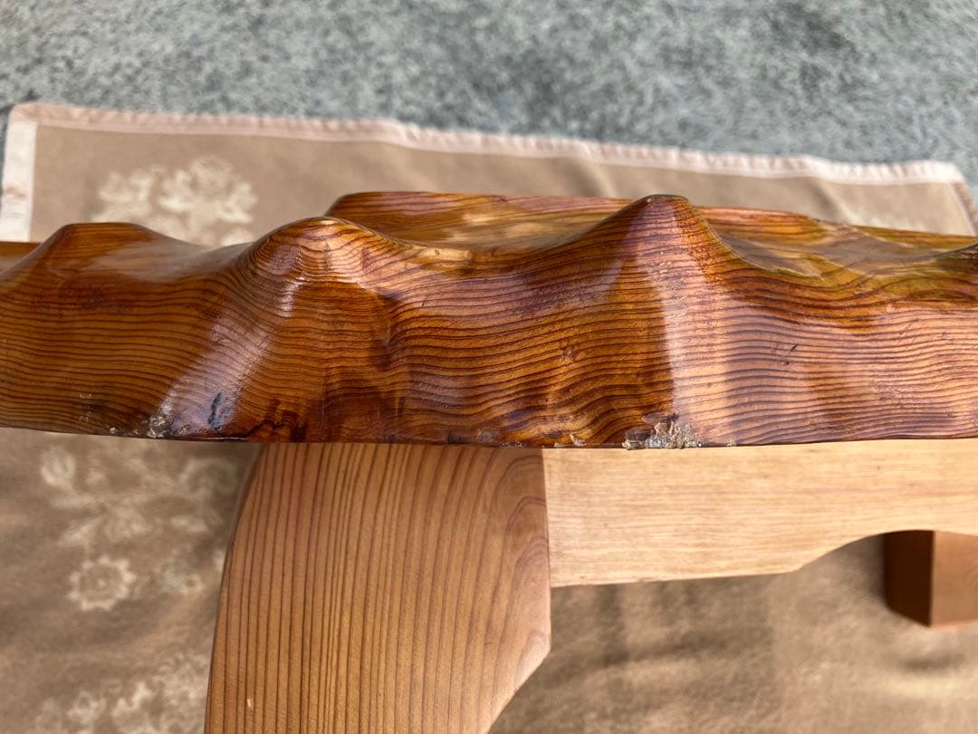 カカオ様】一枚板 天然木 ローテーブル 130cm幅