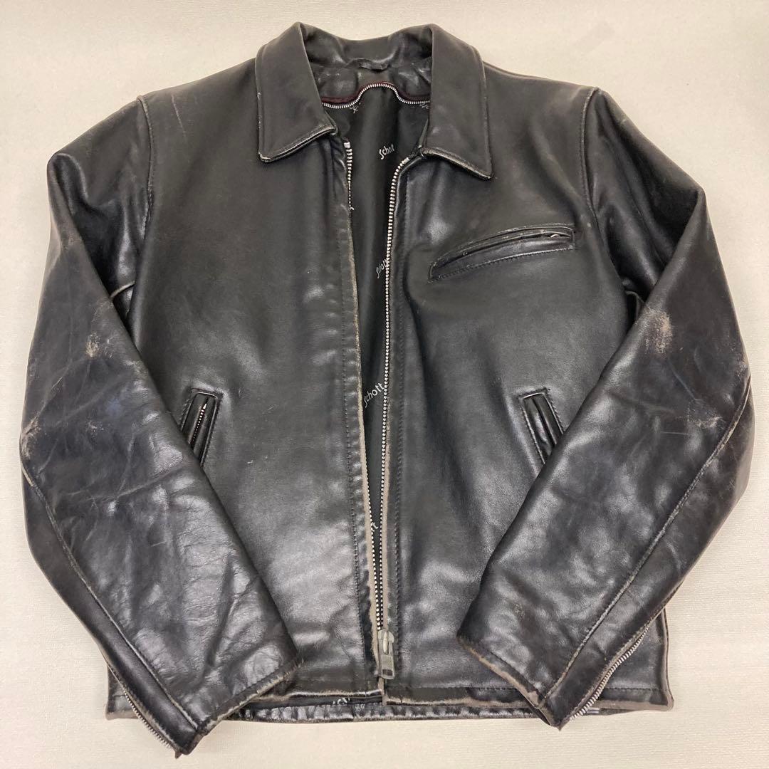 ☆Schott シングルライダース 642 トラッカージャケット 36 USA - メルカリ