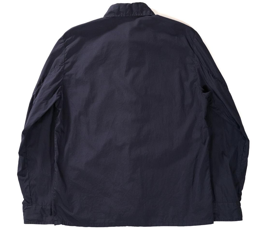 2001SS C.P.COMPANY コットン ジップシャツ ネイビー 4