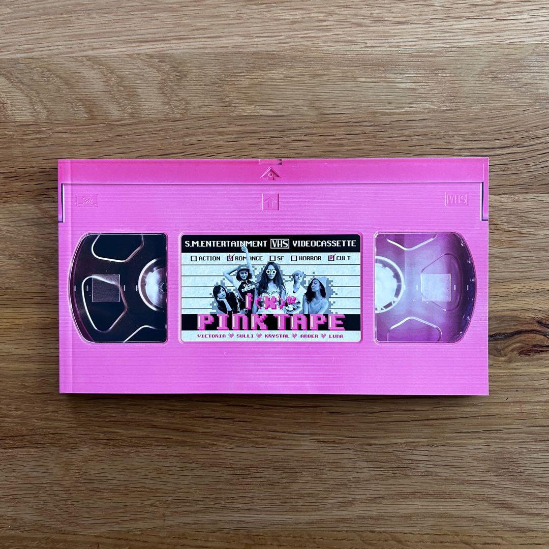 希少・未使用に近い】f(x) PINK TAPE ○ソルリちゃんトレカ付き - メルカリ