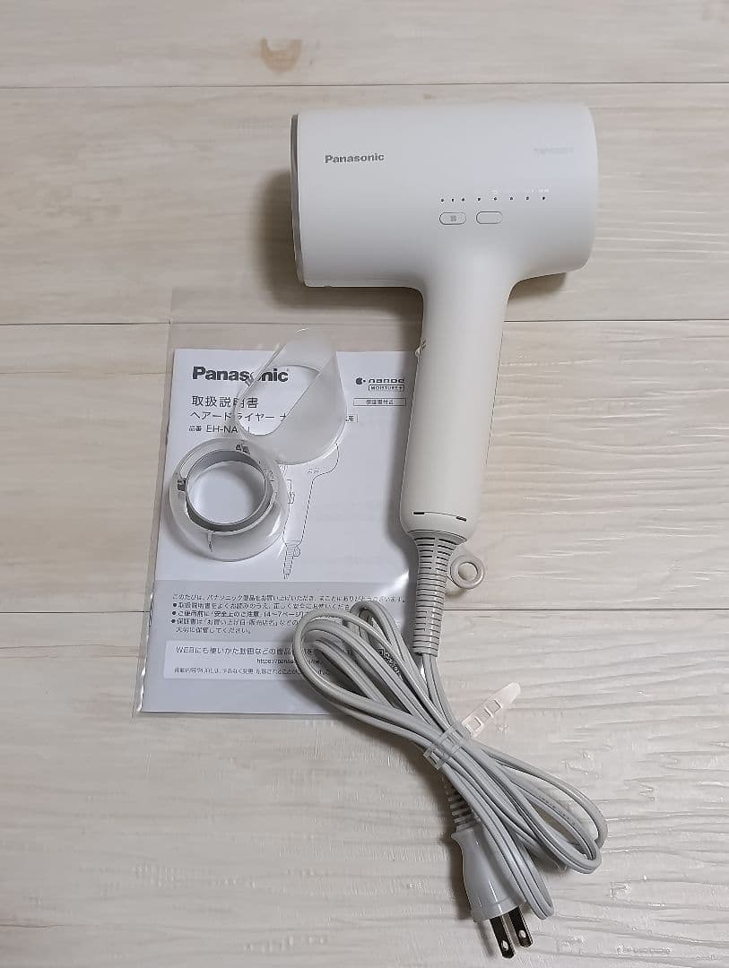 パナソニック ナノケア Panasonic EH-NA0J 22年製 WH 01 概要 ヘアードライヤーナノケア EH-NA0J | ヘアケア（ドライヤー・ヘア