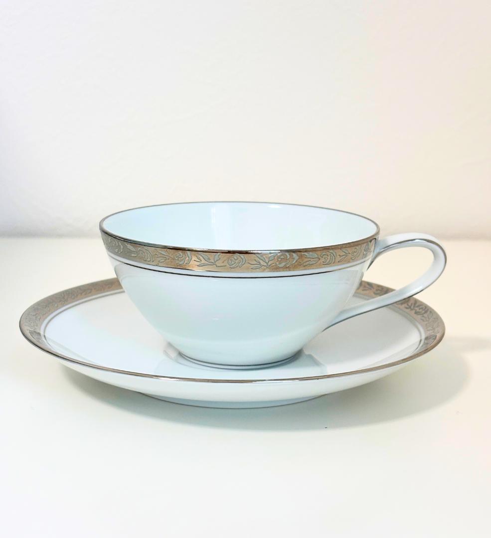 ノリタケ Noritake シルベスター 銀彩 上品 希少 1 - メルカリ