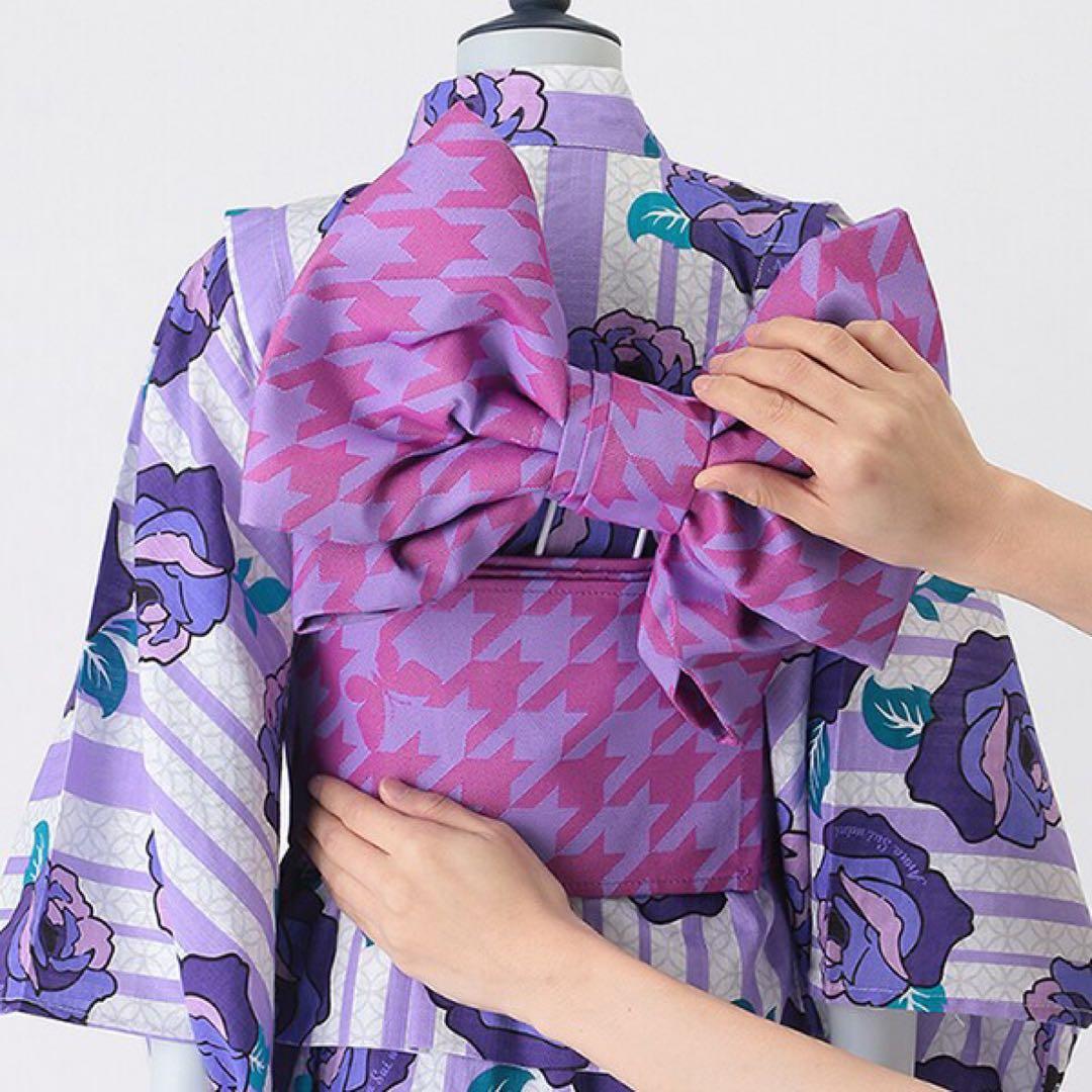 アナスイミニ【新品タグ付き】ストライプローズ　浴衣《140》大人気♪