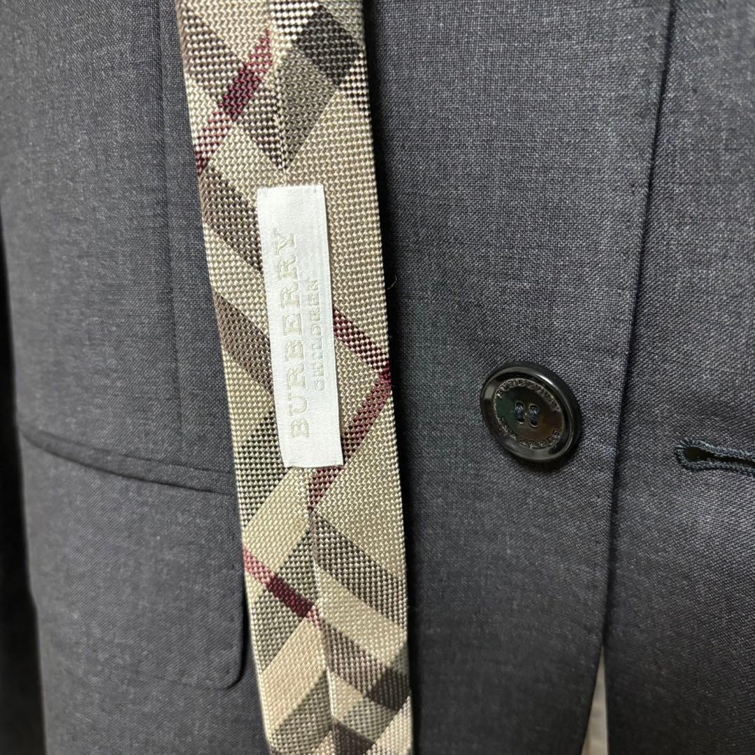 希少 バーバリーブランドスーツ セット ネクタイ 卒業式150 - メルカリ