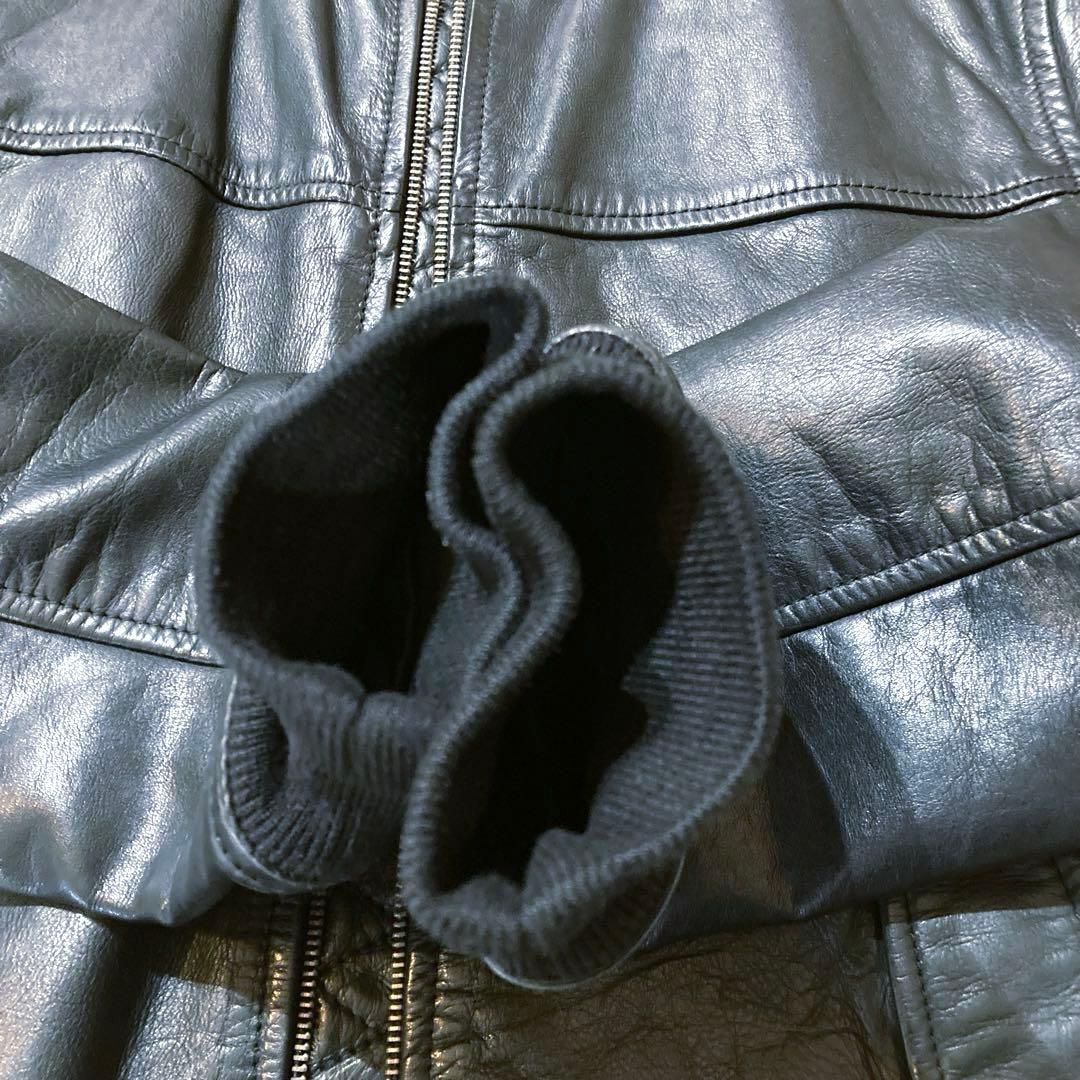 良品OLD GAP】 カウレザー MA-1 人気ブラック L相当サイズ - メルカリ