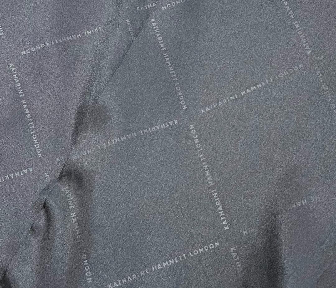 訳アリ 新品 キャサリンハムネット シルク混ウール パイピング