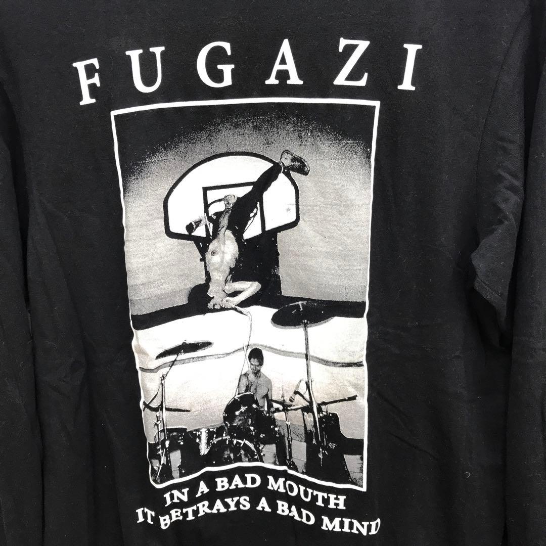 FUGAZI フガジ merchcons製 DCハードコア雄 袖プリントロンT - メルカリ