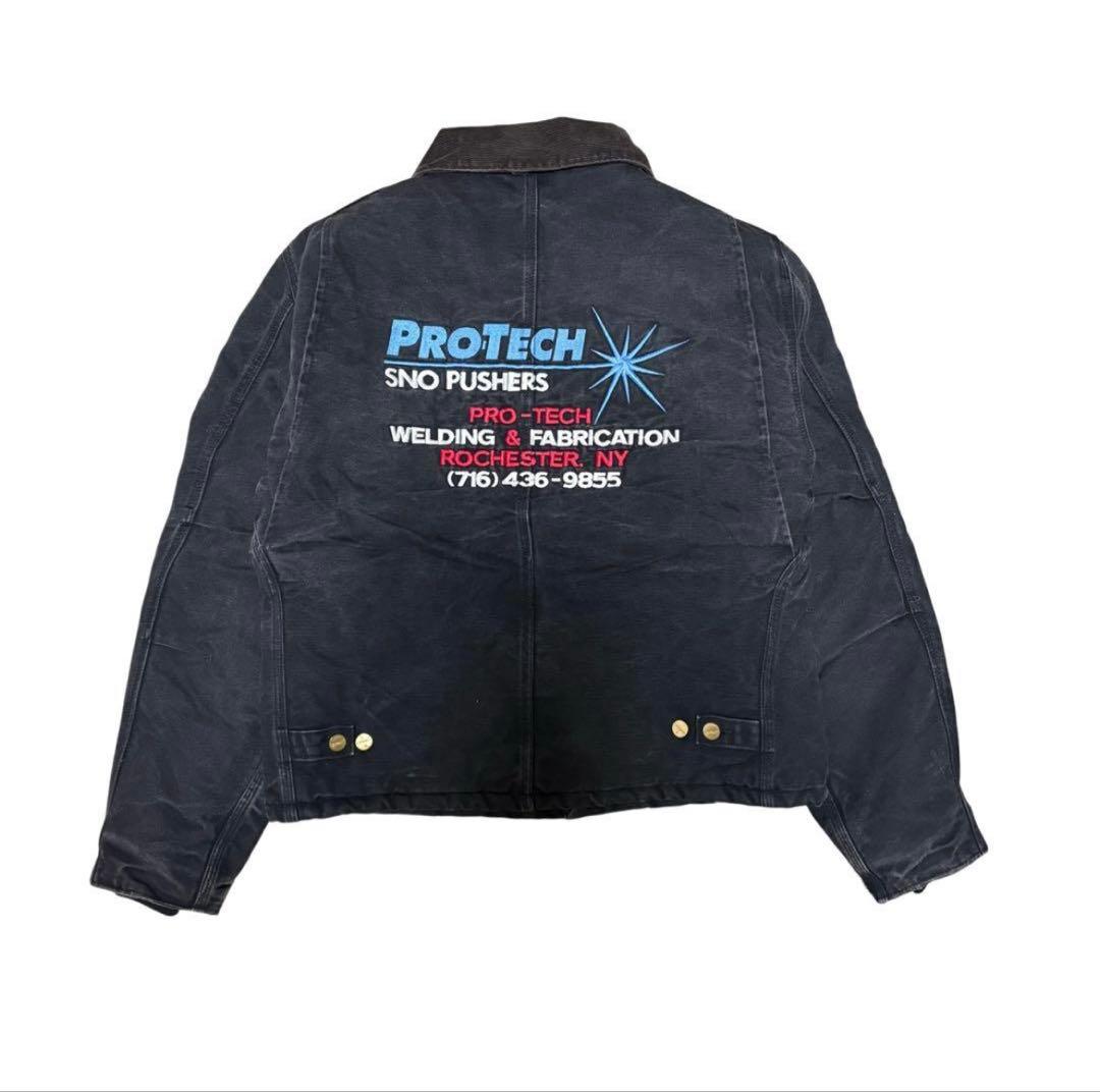 カーハート トラディショナルジャケット 企業ロゴバック刺繍 - メルカリ