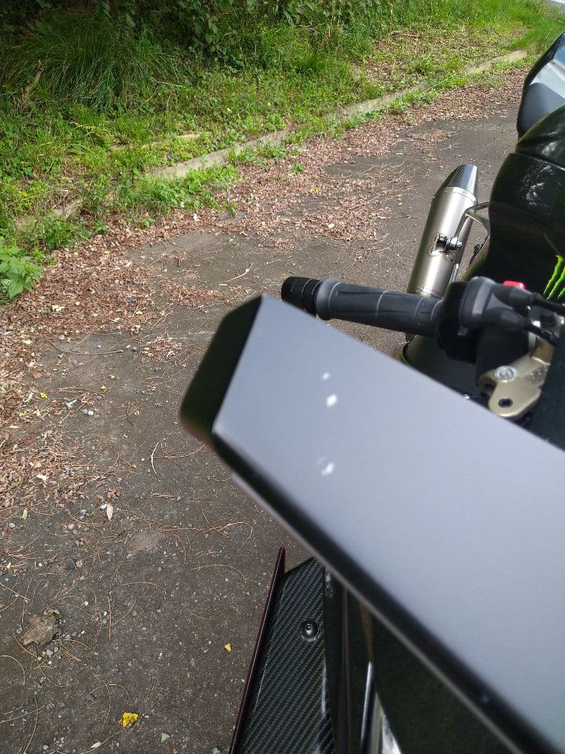 カワサキ ZX10R ウイングミラー LEDウインカー sonluck - メルカリ