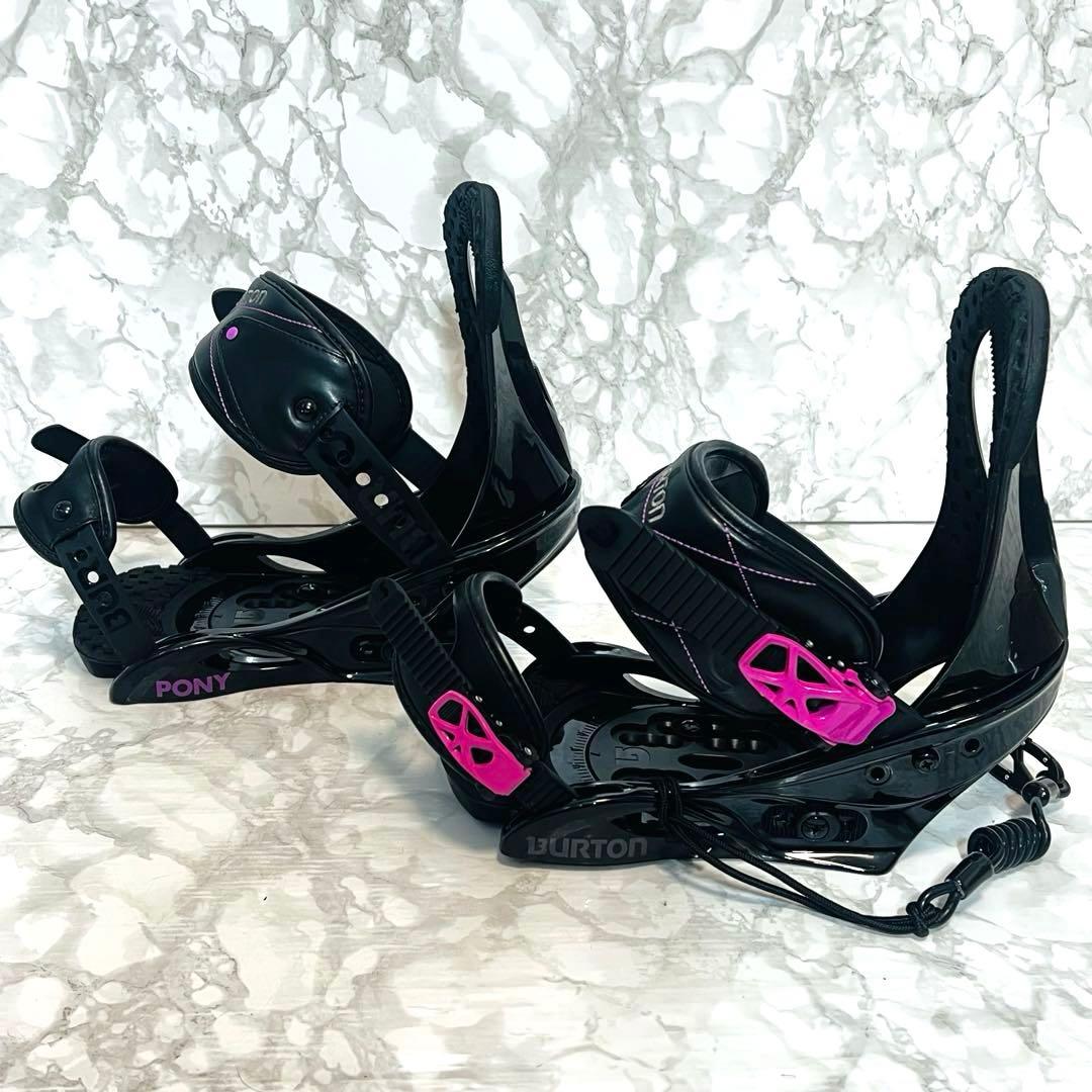 【美品】 バートン PONY レディース ビンディング M 23.0cm〜