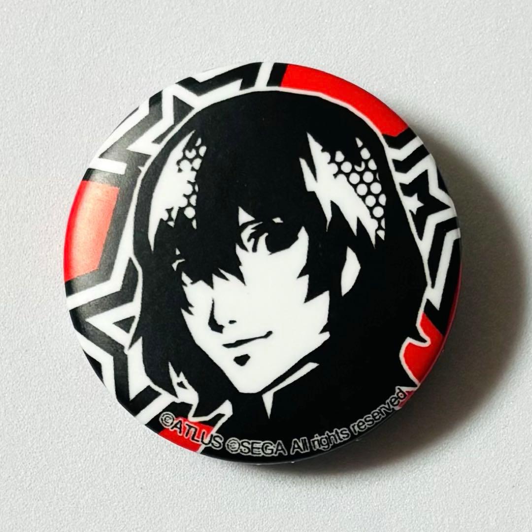 ペルソナ5 トレーディングアイコン缶バッジ 明智吾郎 クロウ A - メルカリ