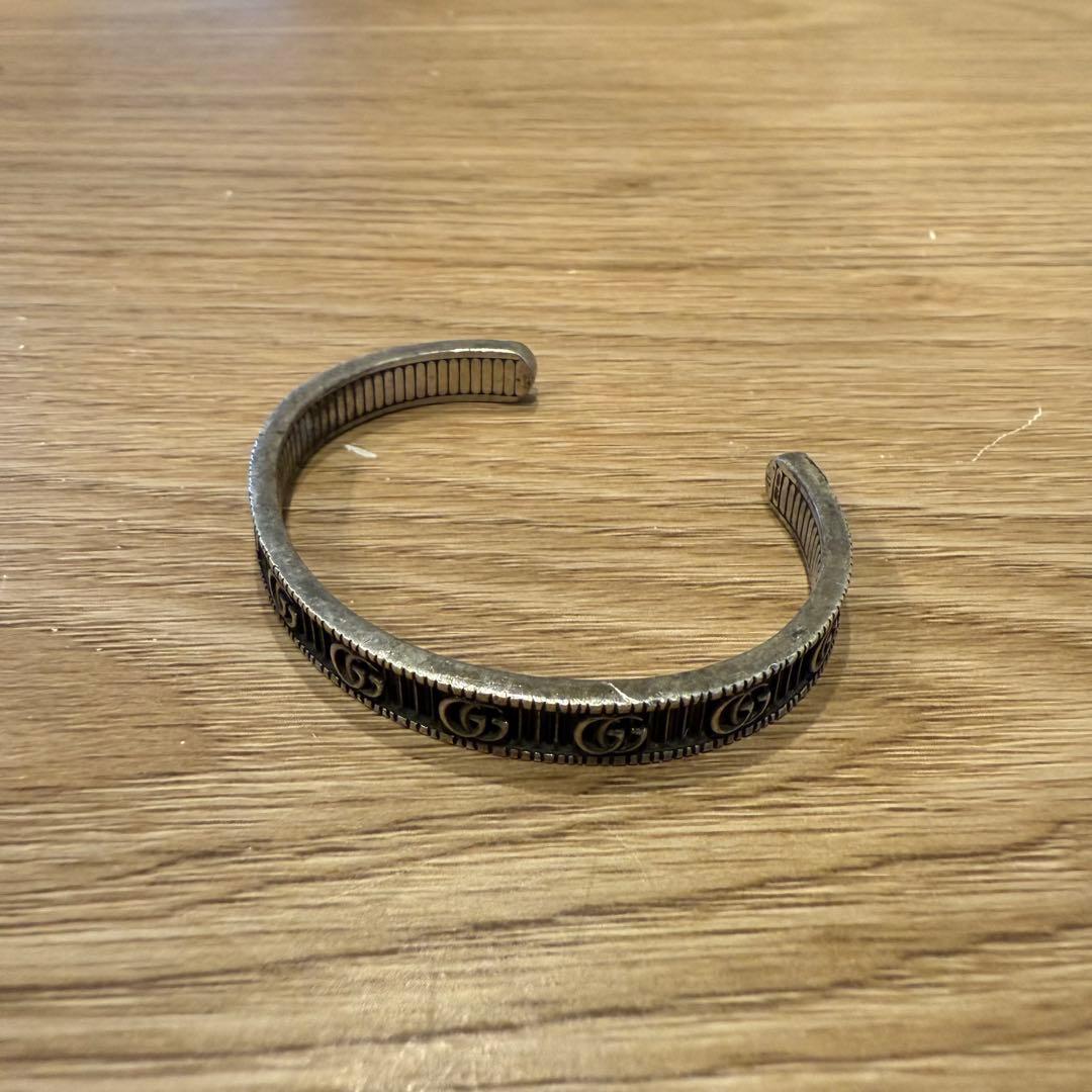 ma専用 グッチ GUCCI ブレスレット バングル メンズ ダブルＧ シルバー 楽天市場】GUCCI グッチ ブレスレット バングル ダブルG シルバー