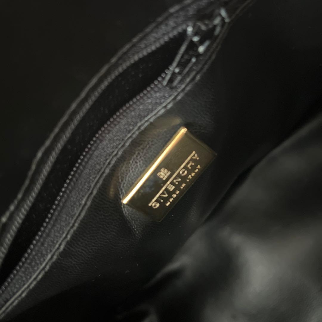 ジバンシー】レア 4Gロゴ バッグ ゴールド金具 ヴィンテージ ハラコ