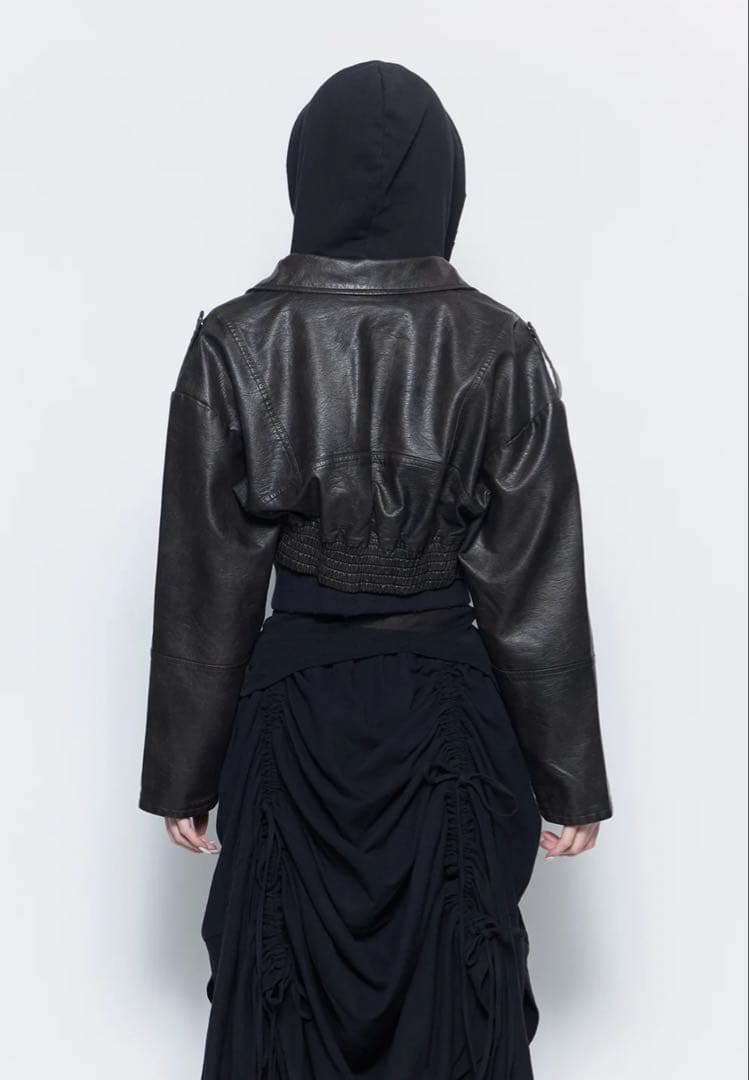 melt the lady fake leather jacket - メルカリ