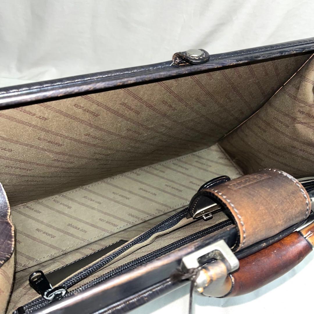 レッドブリッジ ダレスバッグ ビジネス ドクター ショルダー 鍵 2way 茶